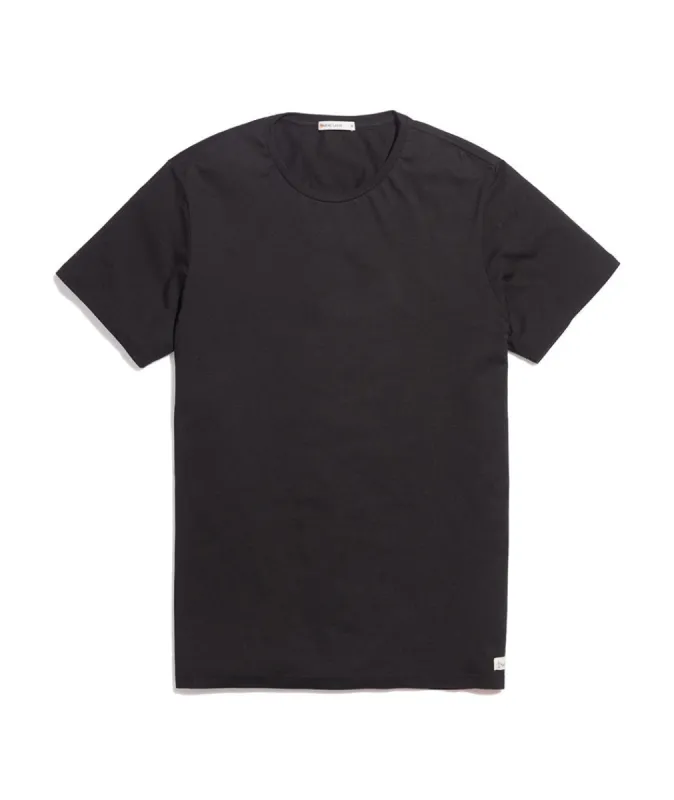 Men's Signature Crew in Black sold by Marine Layer