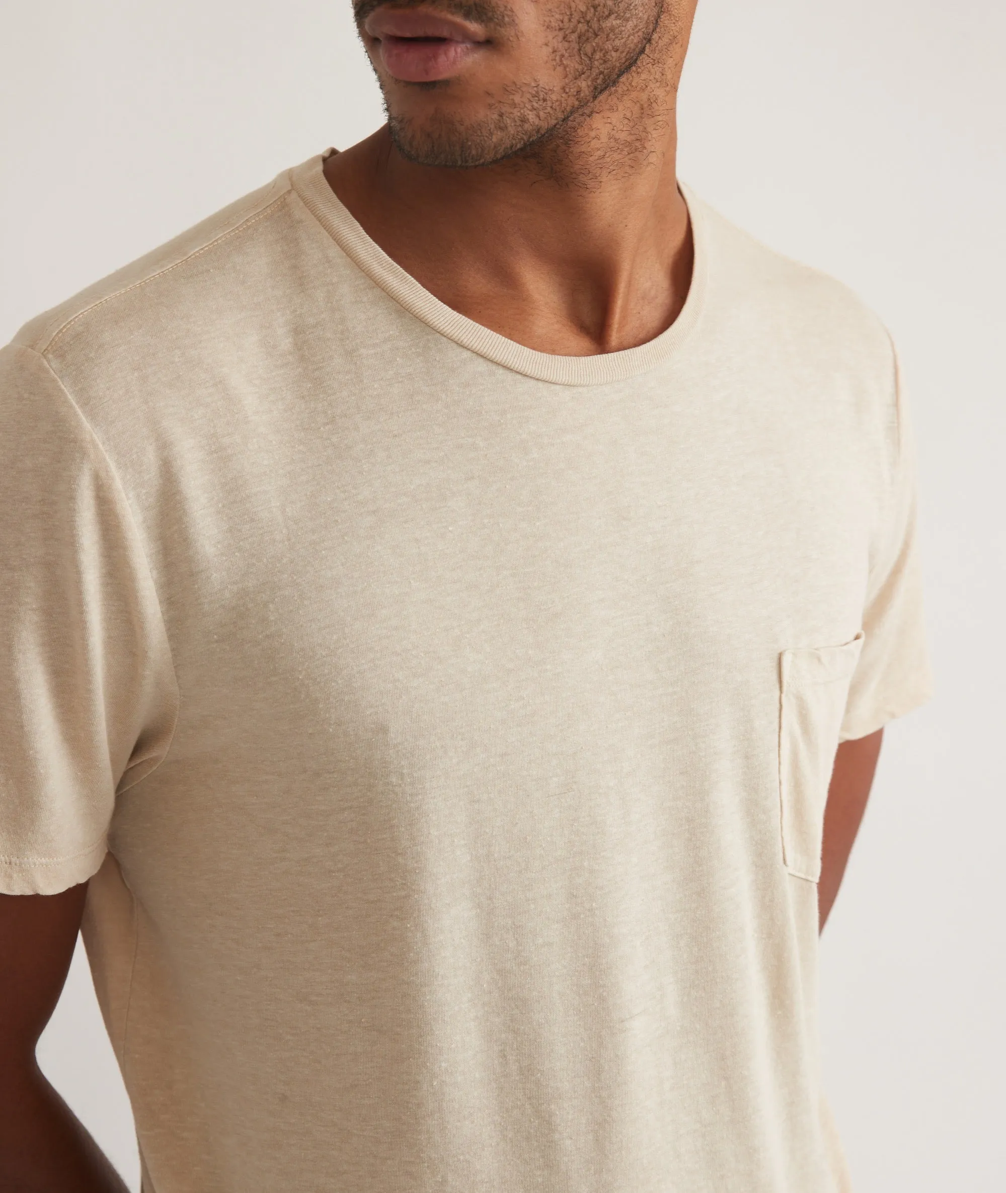 Relaxed Hemp Cotton Tee sold by Marine Layer product image thumbnail 3