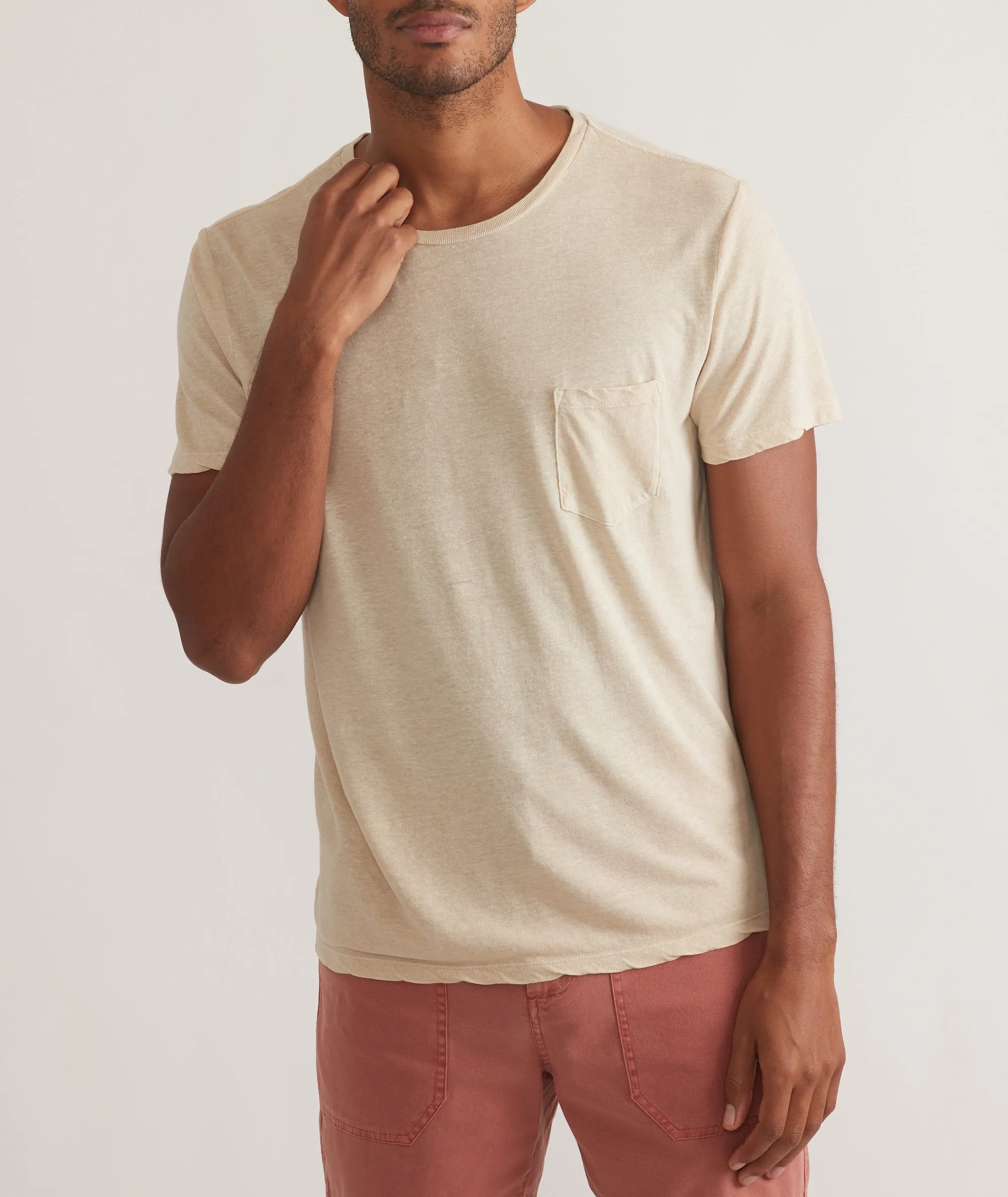 Relaxed Hemp Cotton Tee sold by Marine Layer product image thumbnail 2