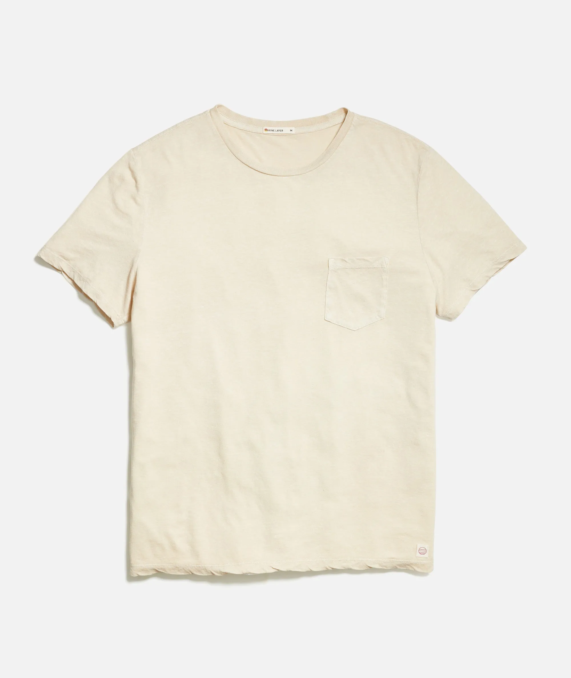 Relaxed Hemp Cotton Tee sold by Marine Layer