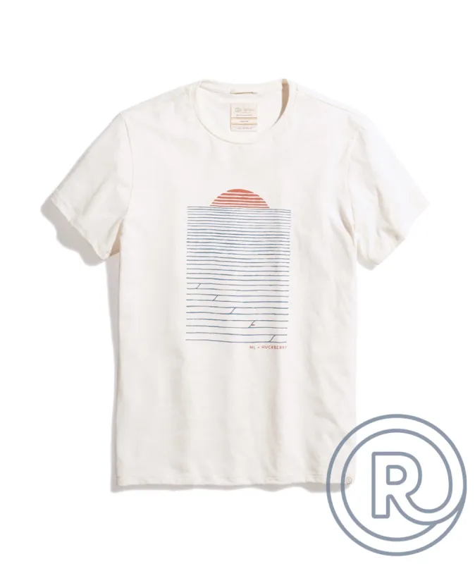 Re-Spun Huckberry Tee in Natural sold by Marine Layer