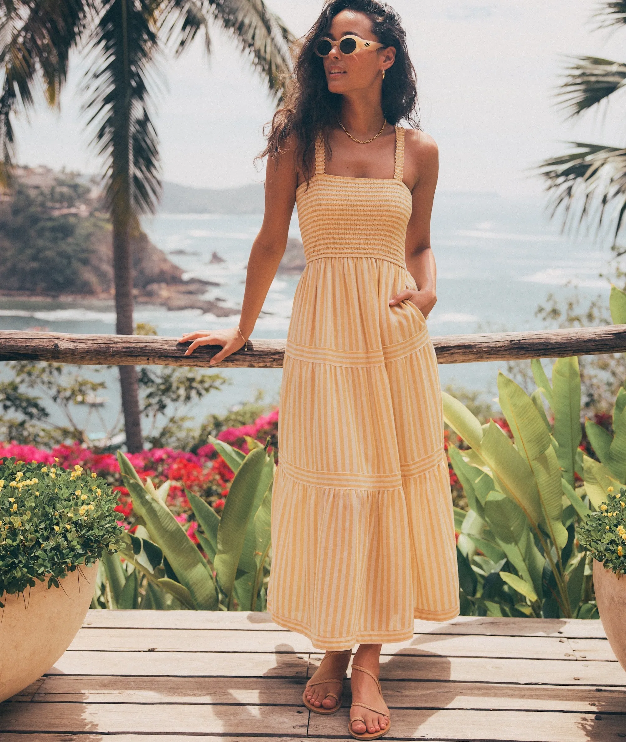 Selene Maxi Dress sold by Marine Layer product image thumbnail 4
