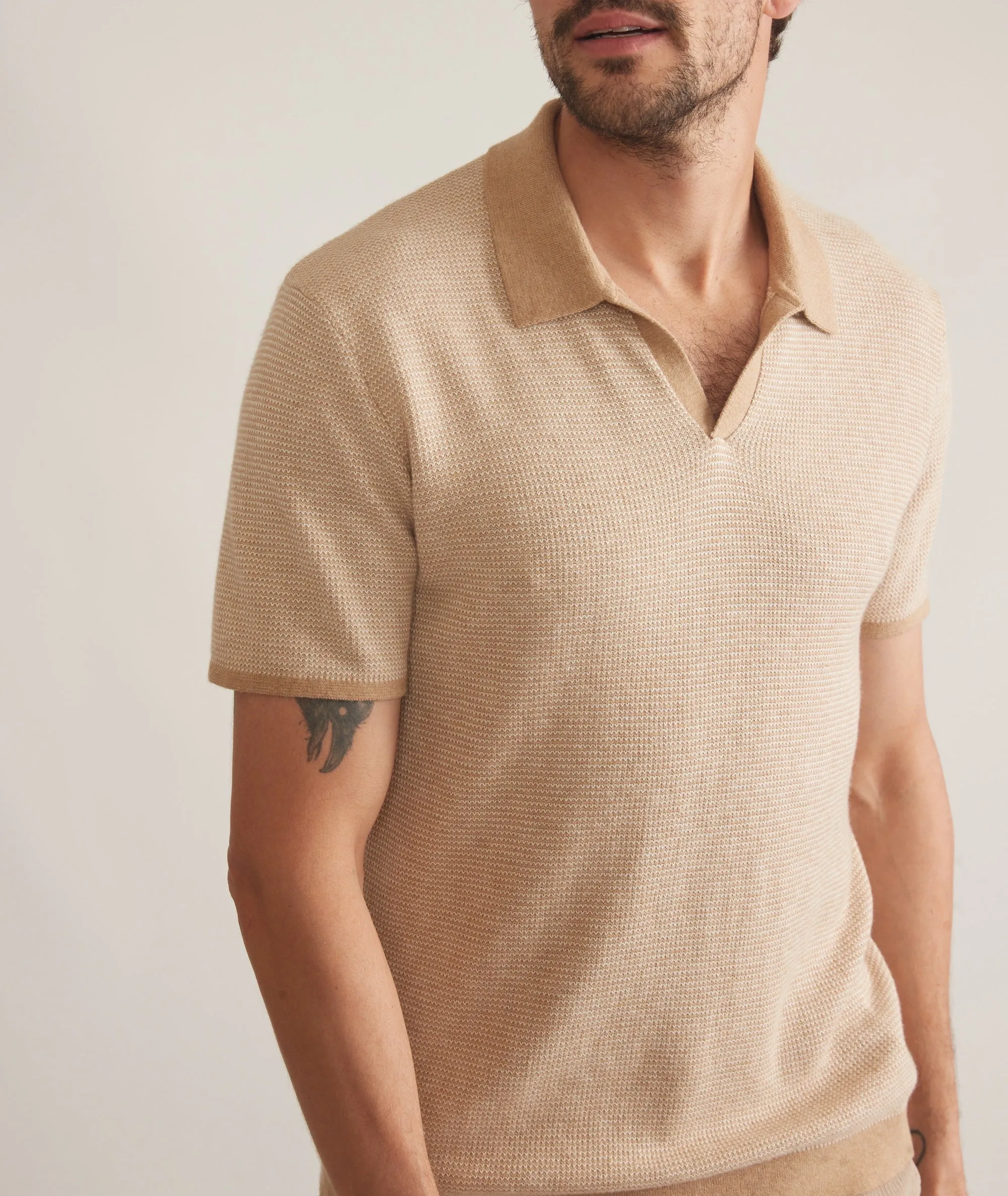 Liam Sweater Polo sold by Marine Layer product image thumbnail 4