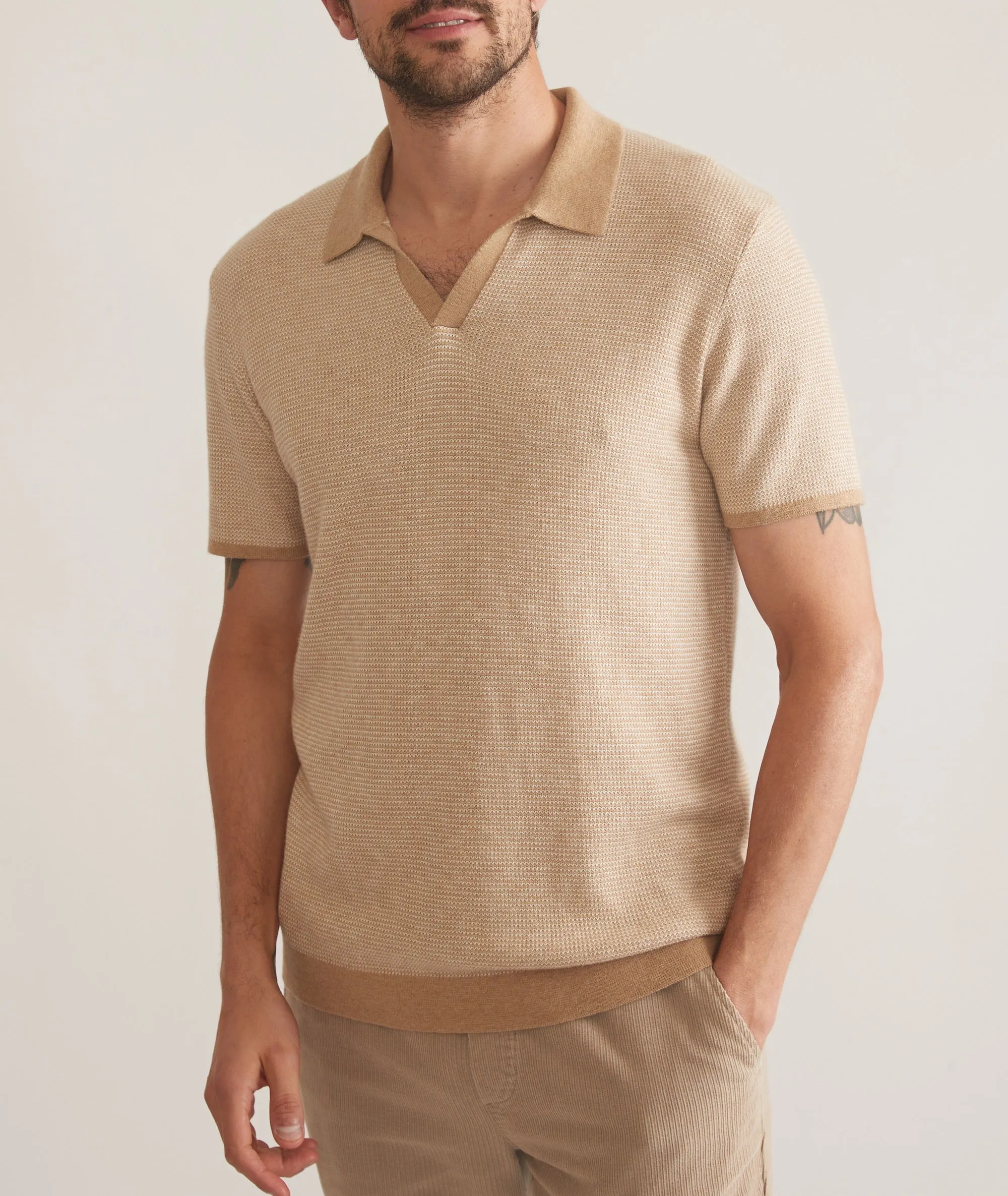Liam Sweater Polo sold by Marine Layer product image thumbnail 5