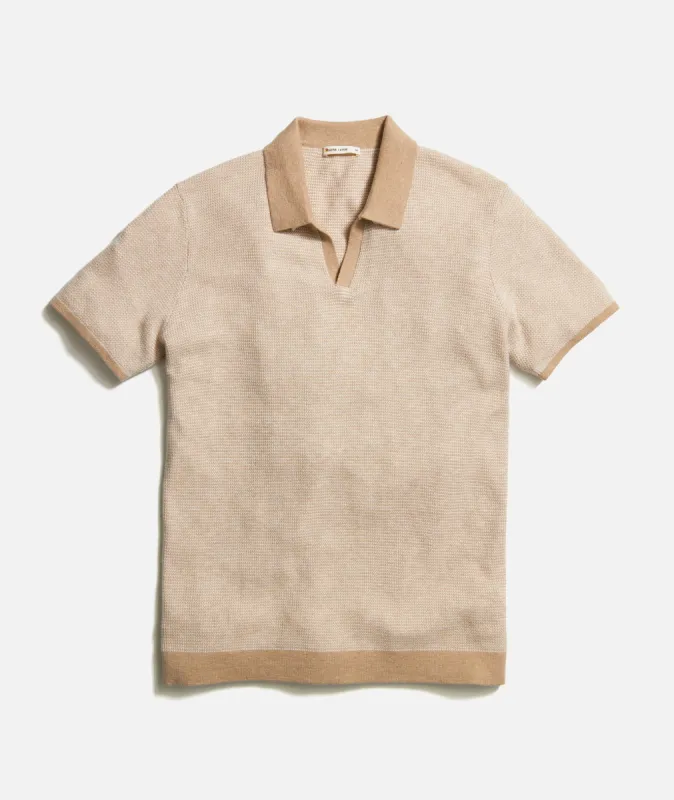Liam Sweater Polo sold by Marine Layer