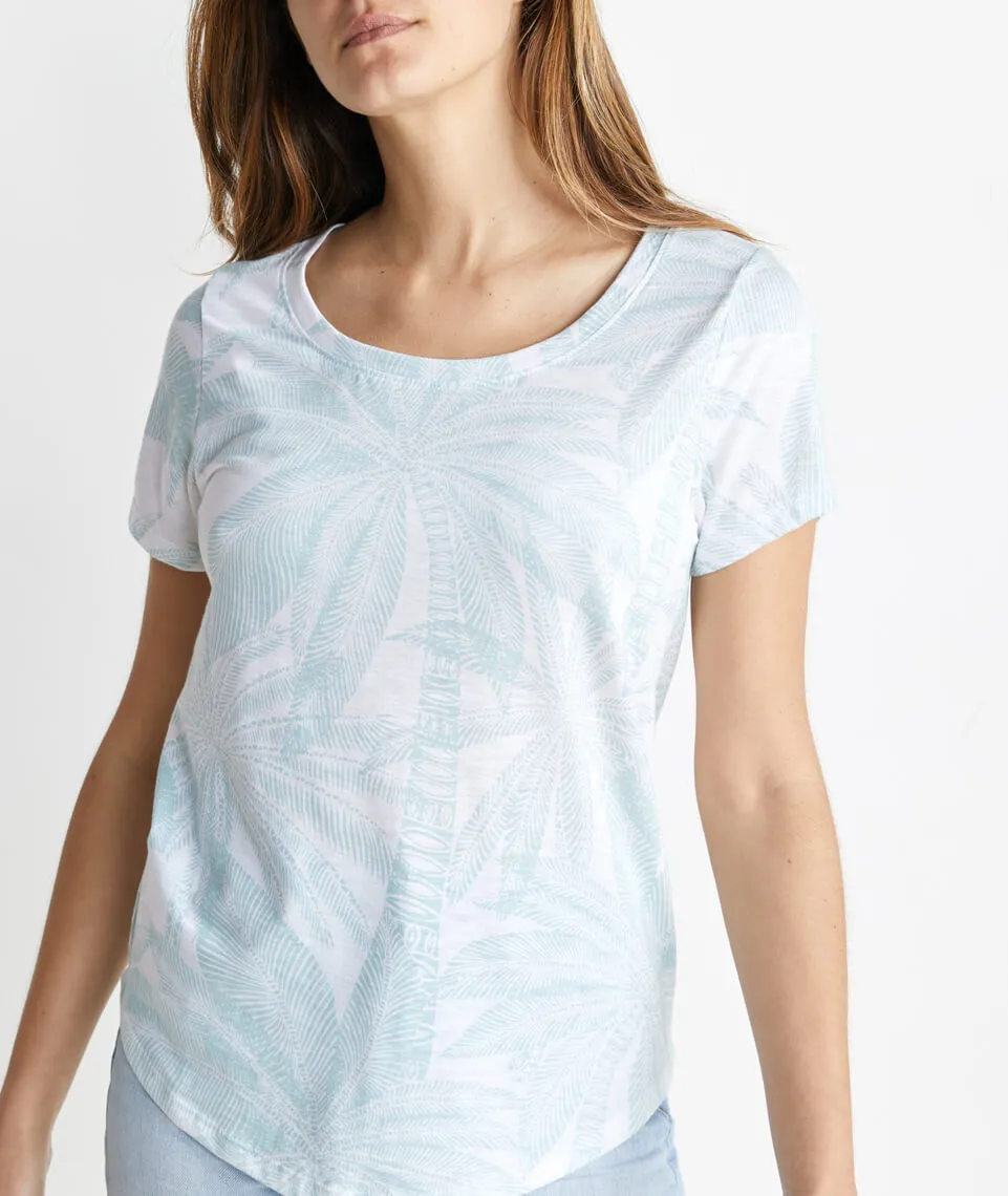 Boyfriend Tee in Palm Geo Print sold by Marine Layer product image thumbnail 2