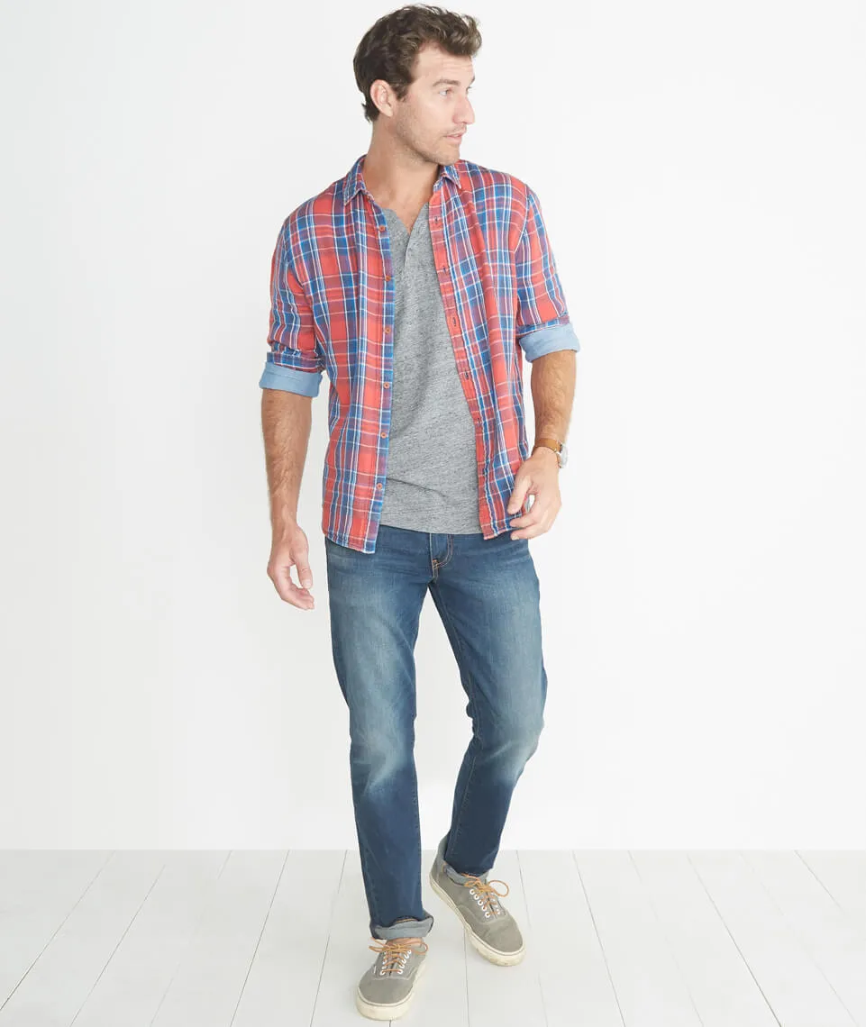 Luke Plaid Button Down sold by Marine Layer product image thumbnail 5