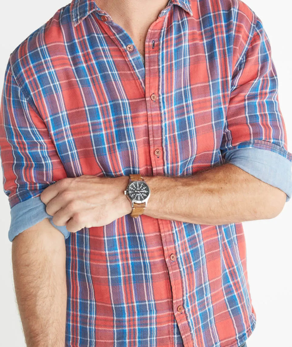 Luke Plaid Button Down sold by Marine Layer product image thumbnail 4