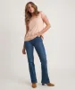 Swing Crew Tee in Shell Coral sold by Marine Layer