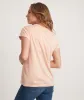 Swing Crew Tee in Shell Coral sold by Marine Layer