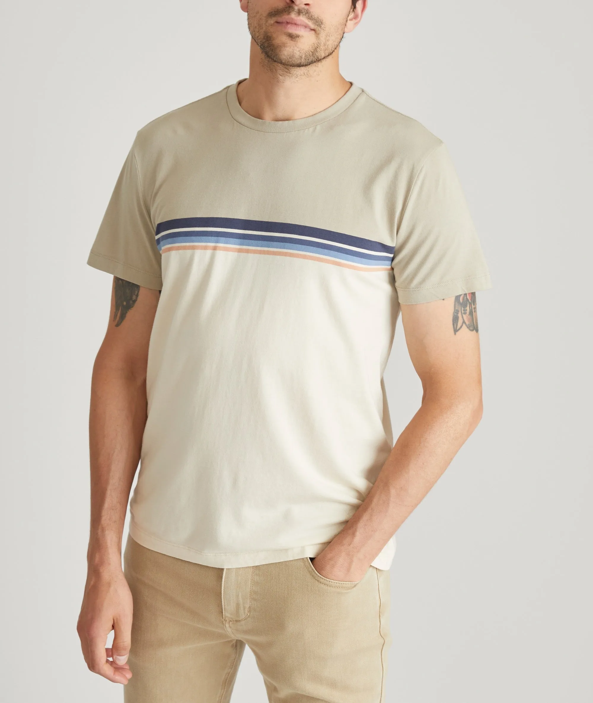 Signature Crew Tee sold by Marine Layer product image thumbnail 2