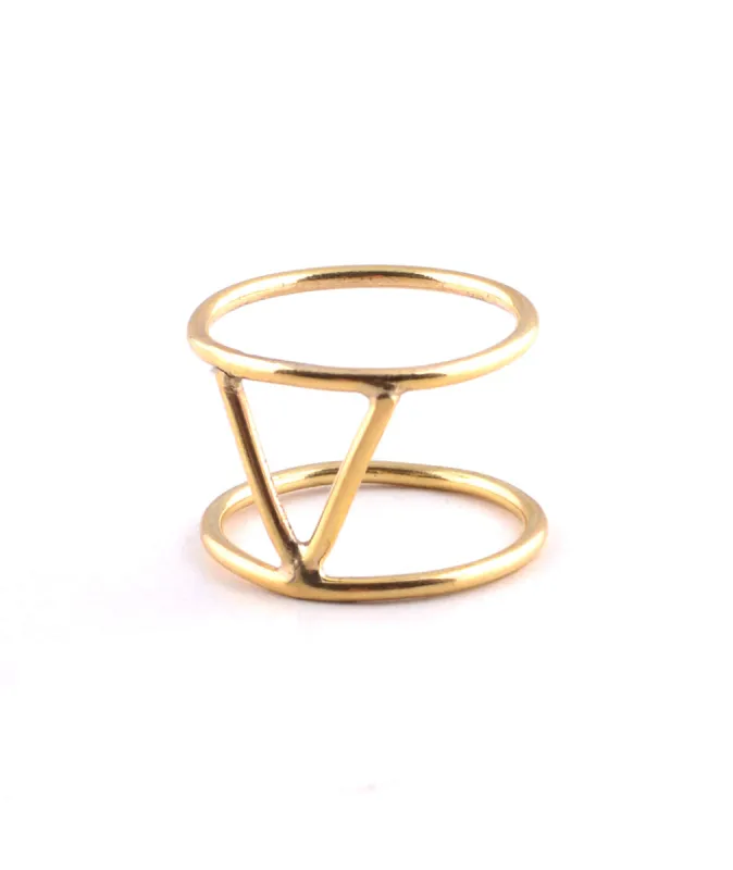 Soko Pop Glam V Ring sold by Marine Layer