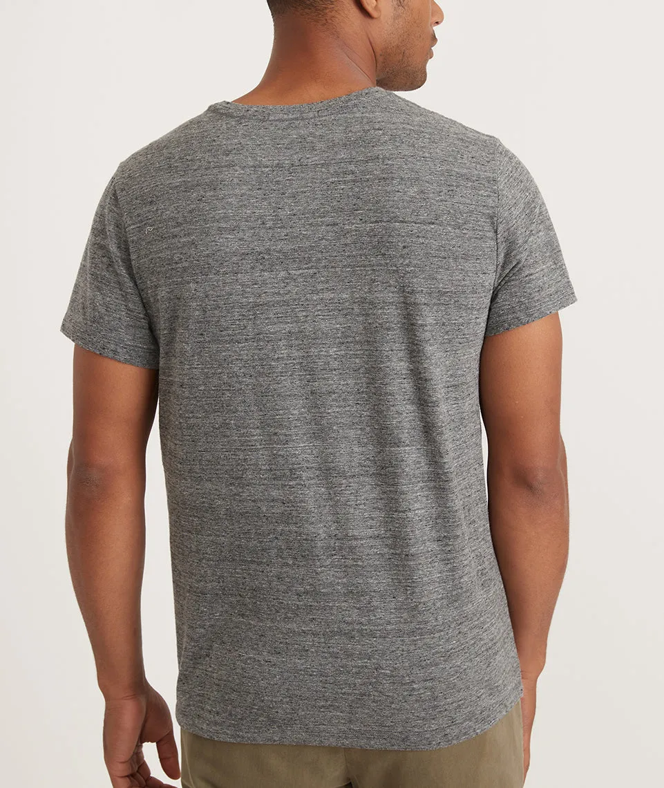 Signature Pocket Tee in Heather Grey Neps sold by Marine Layer product image thumbnail 5