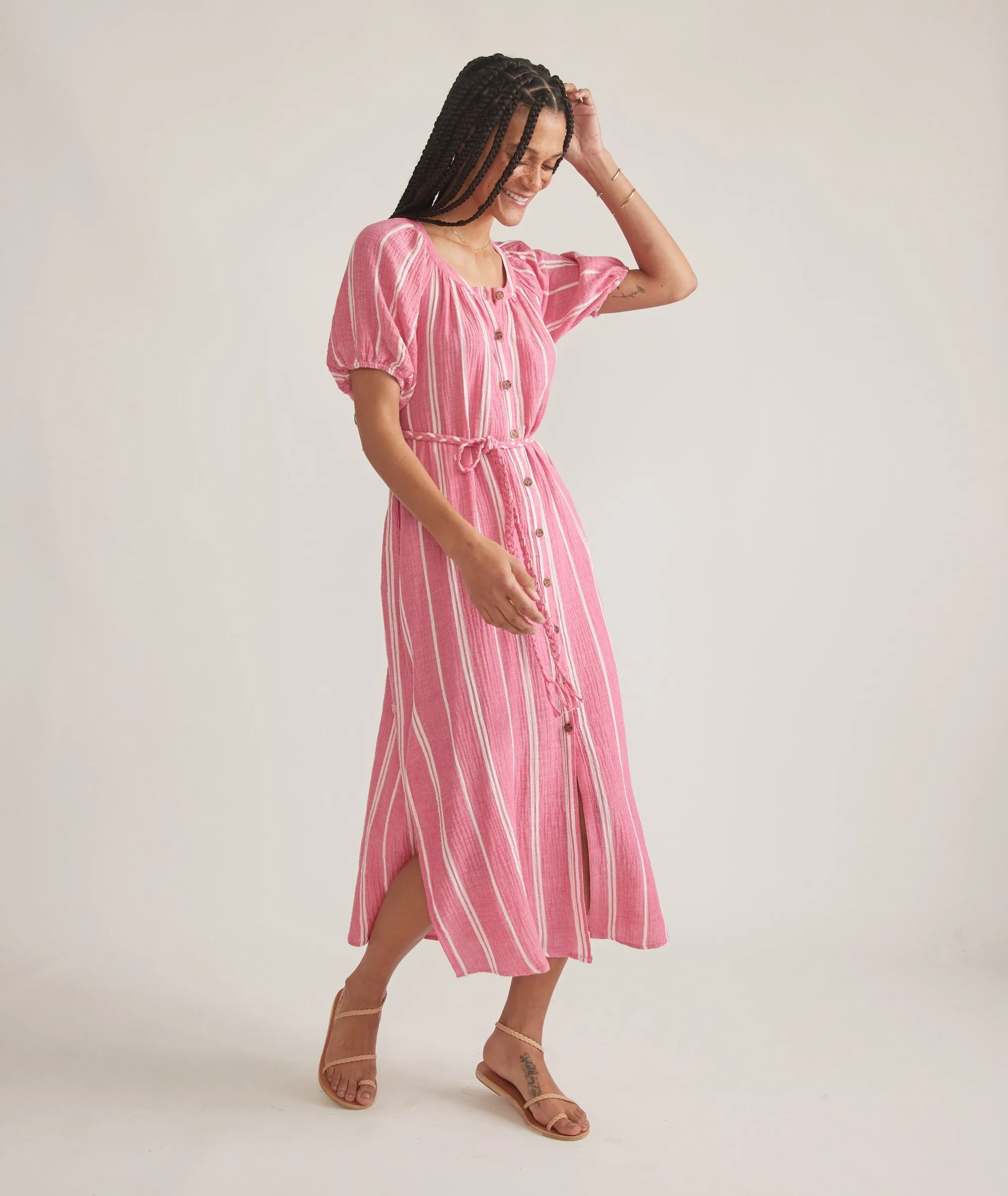 Erin Shirt Dress sold by Marine Layer