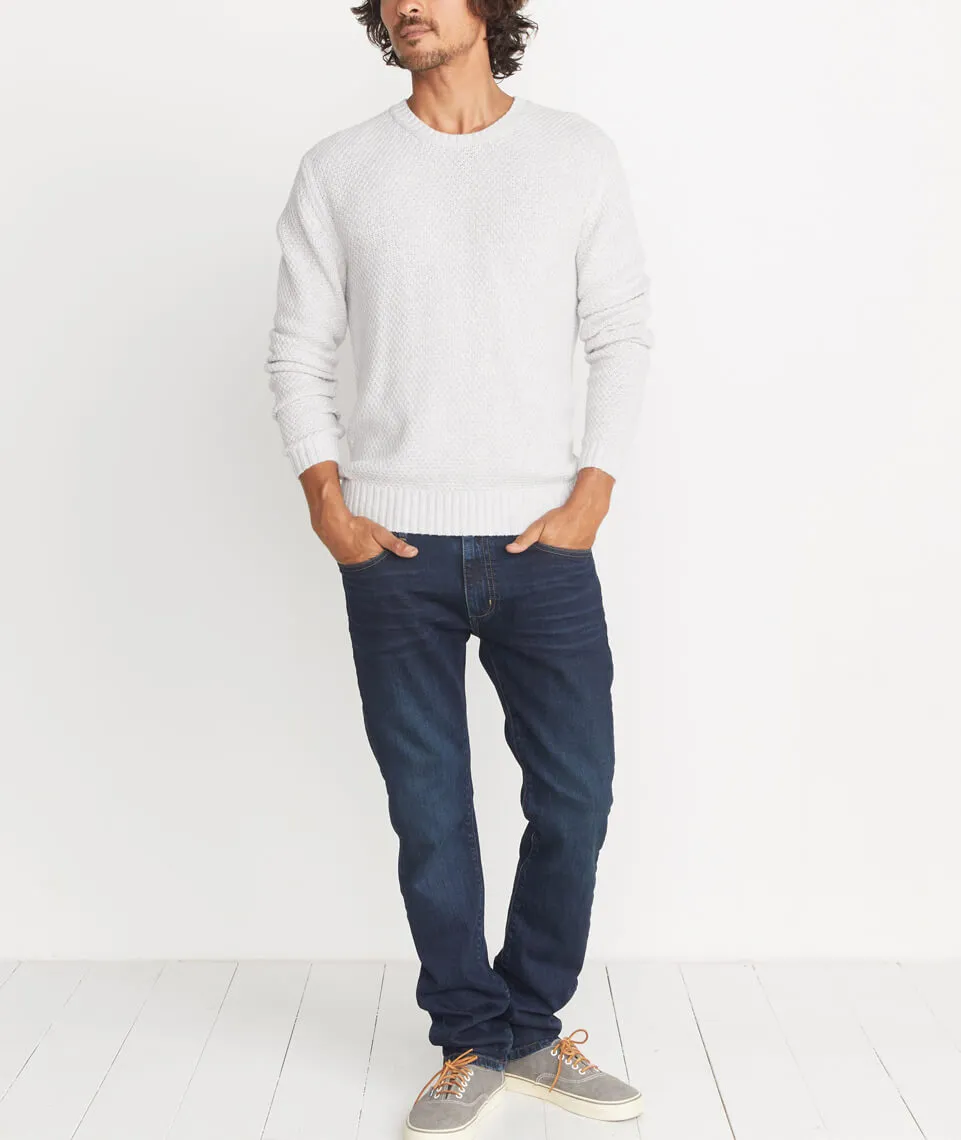 Prescott Sweater in Light Heather sold by Marine Layer product image thumbnail 3