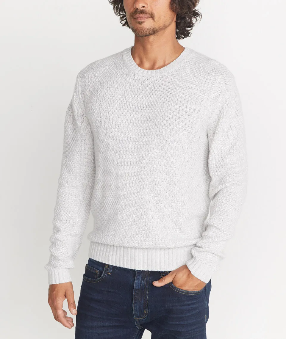 Prescott Sweater in Light Heather sold by Marine Layer product image thumbnail 2