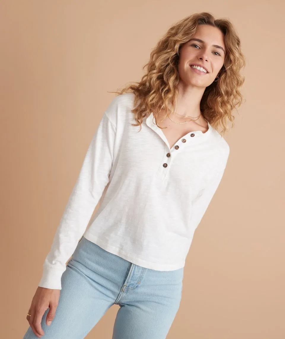 Carter Henley in Natural sold by Marine Layer product image thumbnail 3