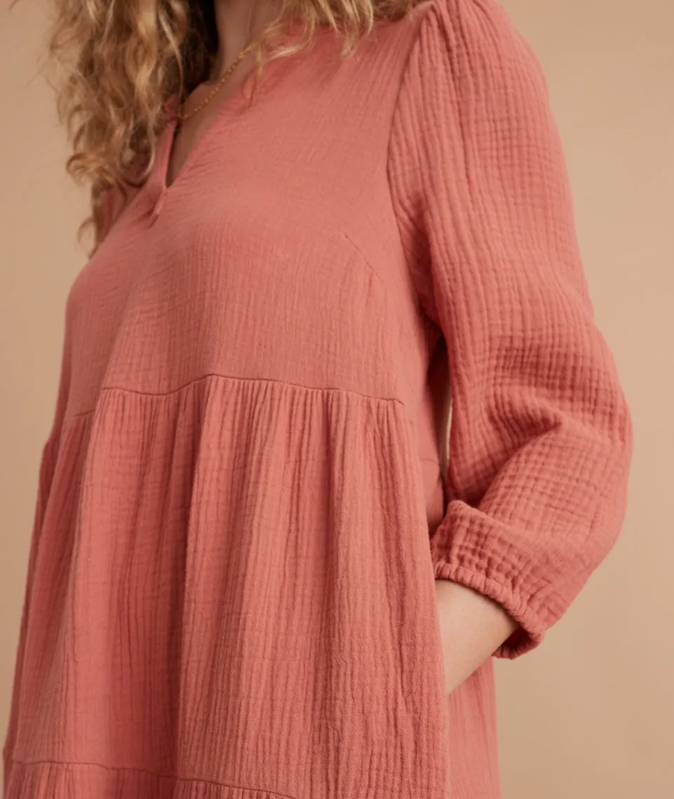 Annabella Maxi Dress in Rosewood sold by Marine Layer product image thumbnail 4