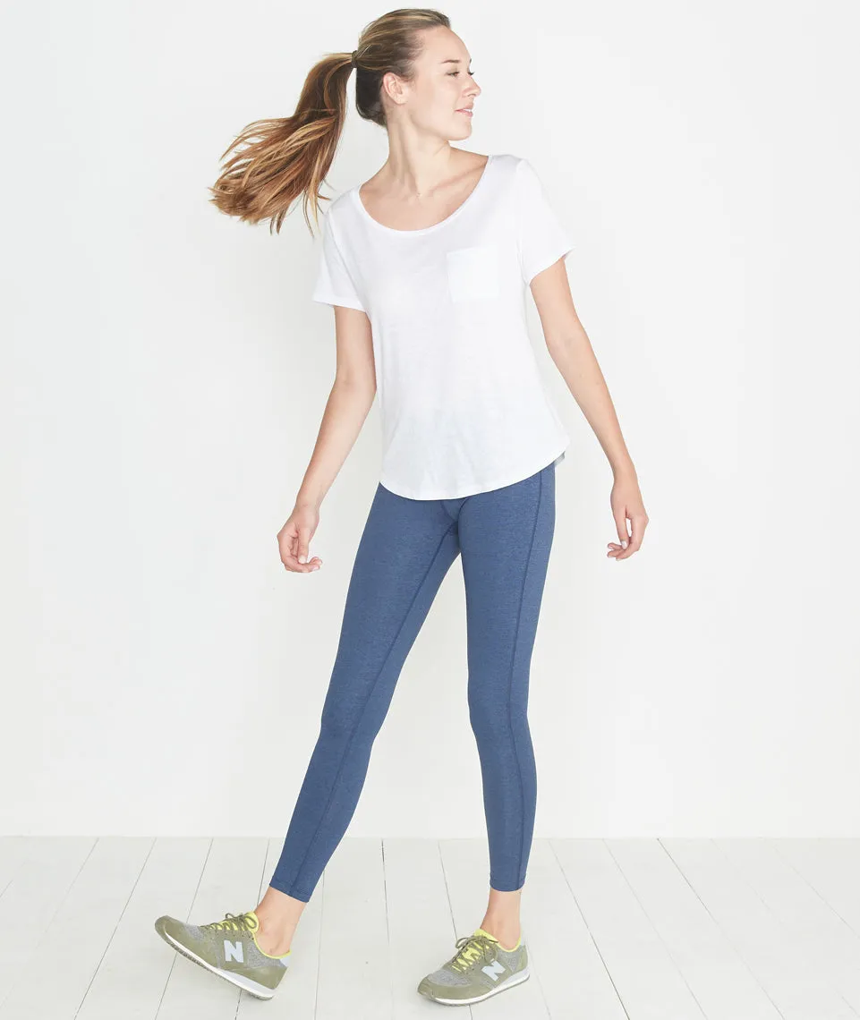 Marion Active Legging in Navy sold by Marine Layer product image thumbnail 4