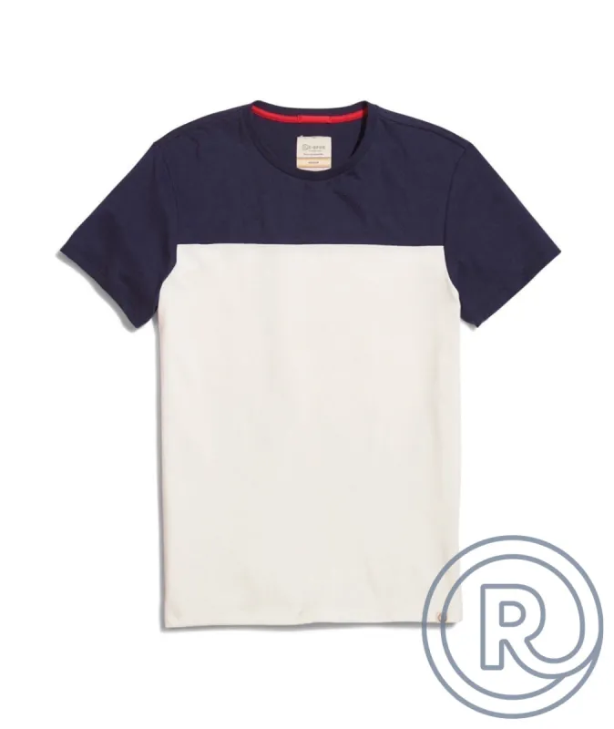 Re-Spun Colorblock Tee sold by Marine Layer