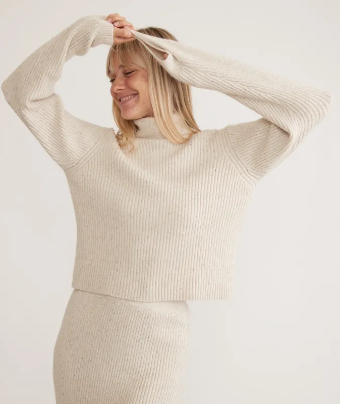 Isla Knit Turtleneck sold by Marine Layer