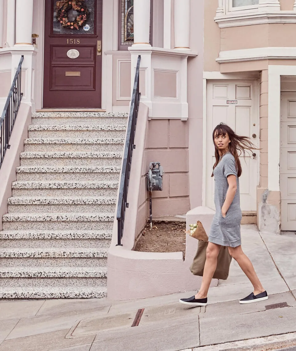 Brooke Sweatshirt Dress sold by Marine Layer product image thumbnail 4