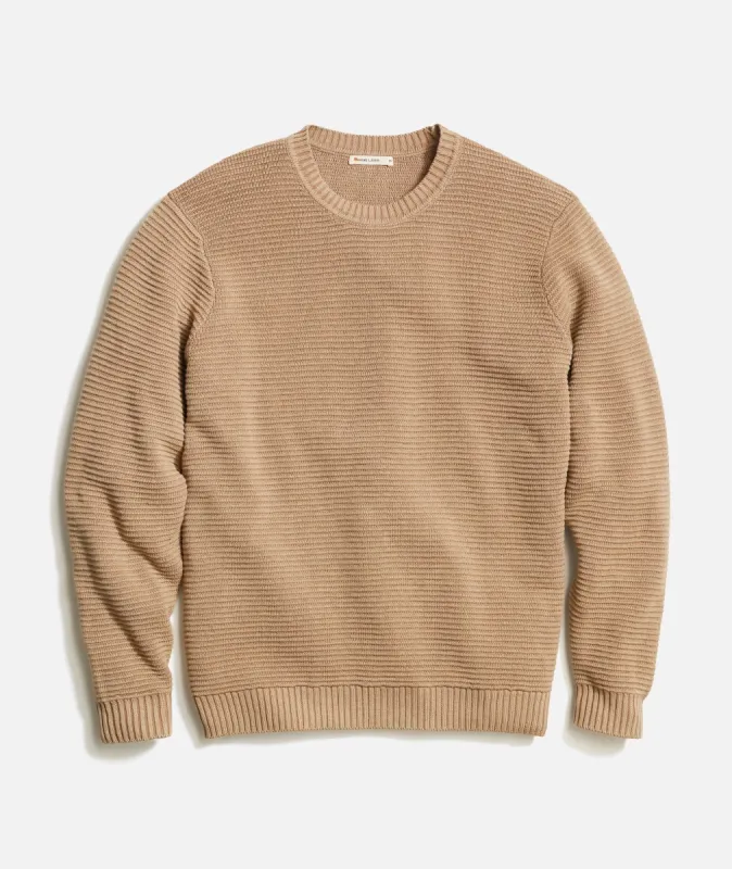 Garment Dye Crew Sweater sold by Marine Layer