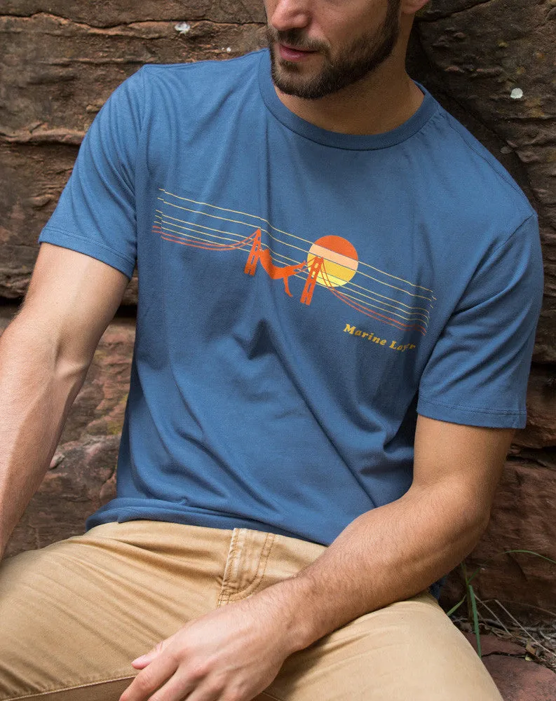 Sunset Graphic Tee sold by Marine Layer product image thumbnail 4