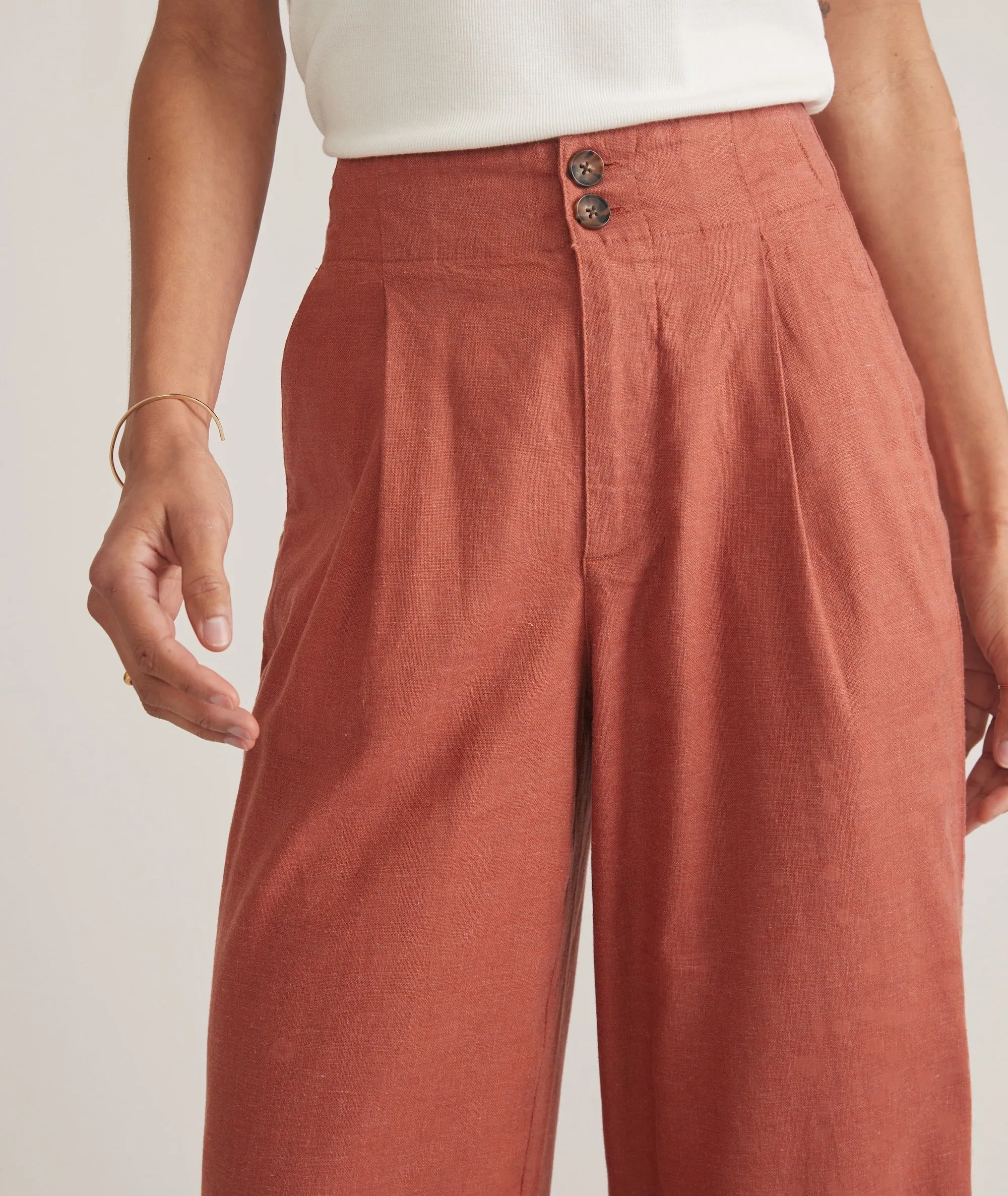 Flora High Waisted Trouser sold by Marine Layer product image thumbnail 2