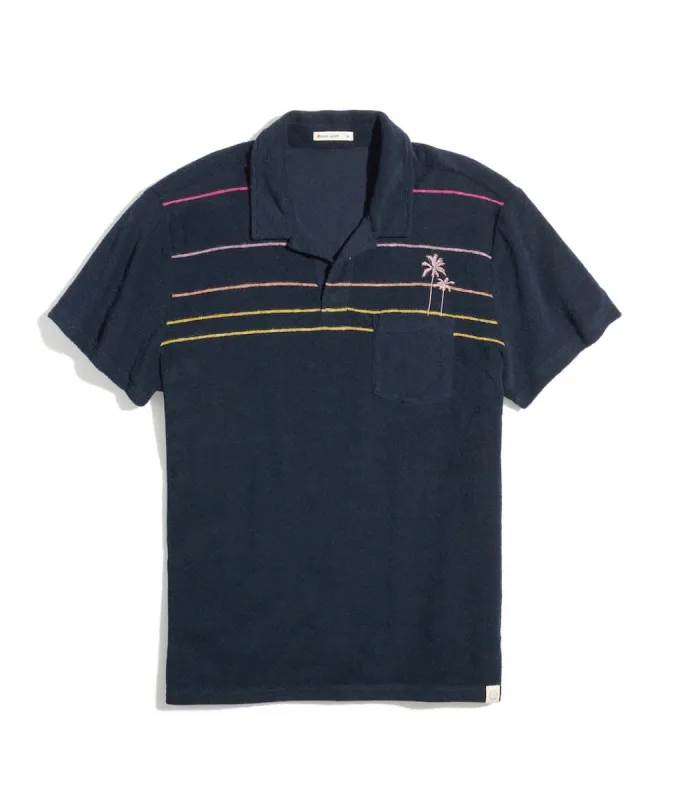 Terry Out Polo sold by Marine Layer