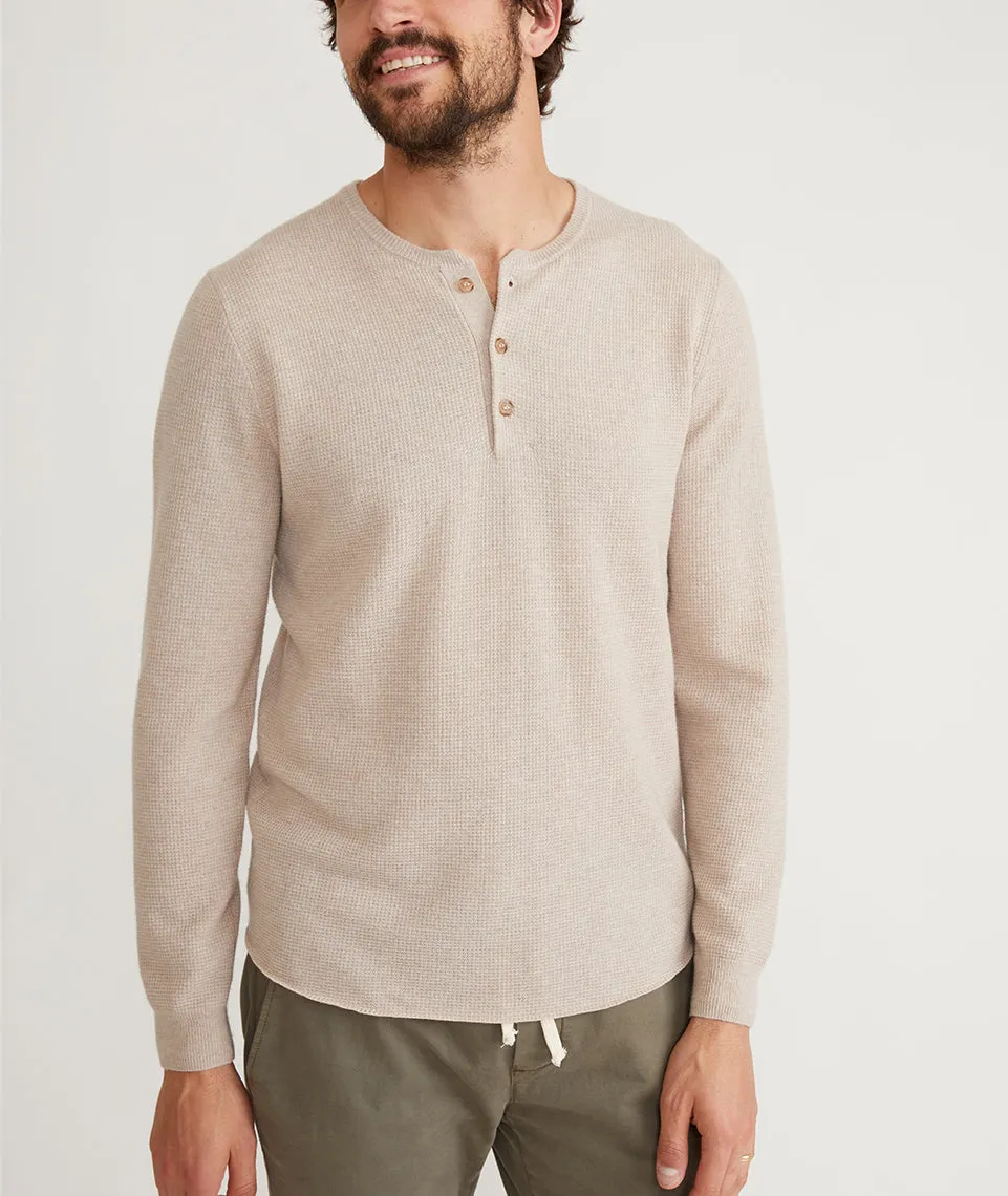 Merino Blend Sweater Henley sold by Marine Layer product image thumbnail 2