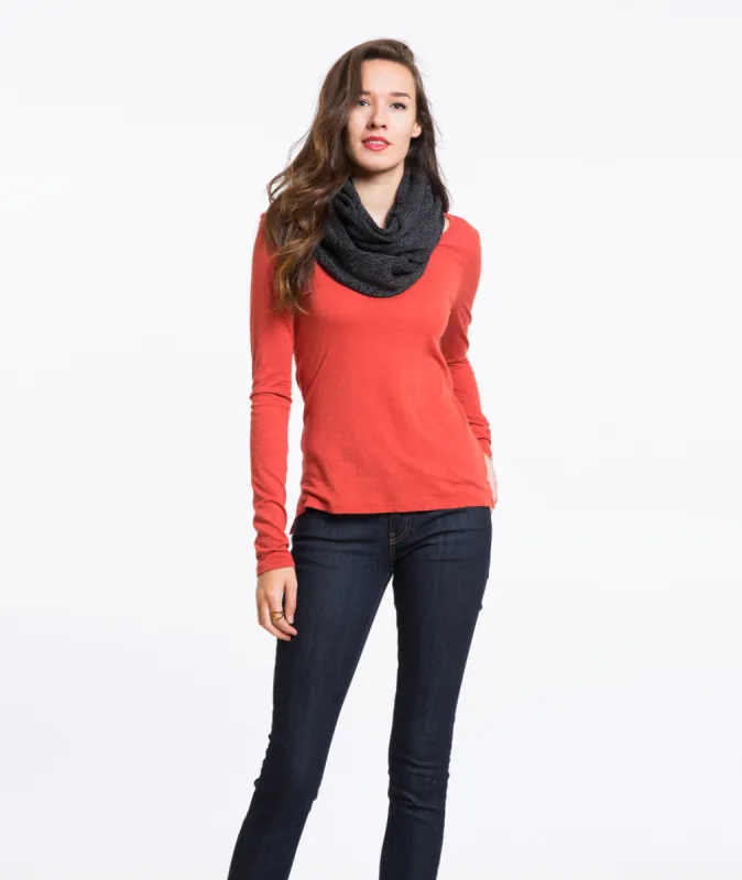 Marled Infinity Scarf sold by Marine Layer