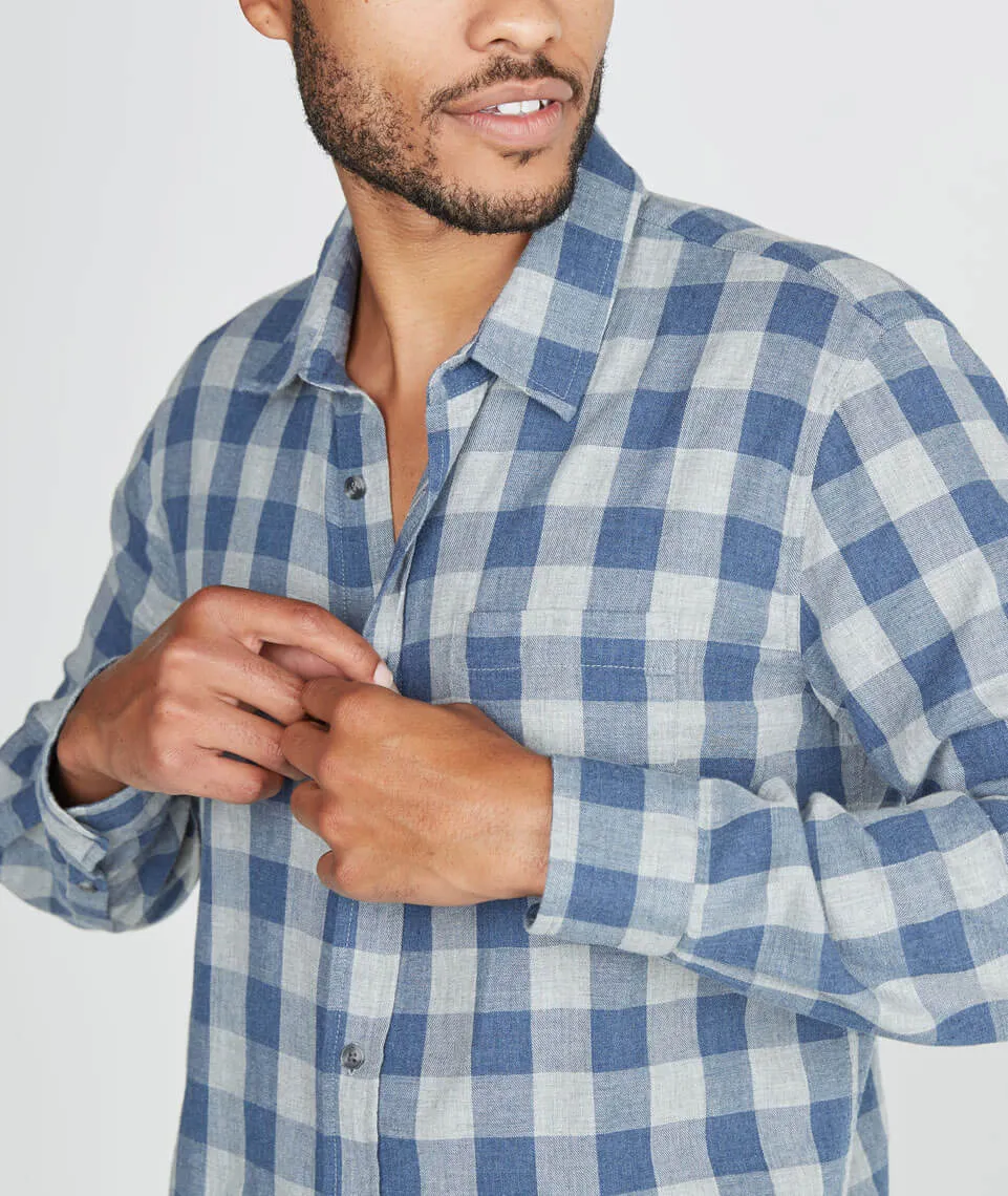 Chase Buffalo Check sold by Marine Layer product image thumbnail 3