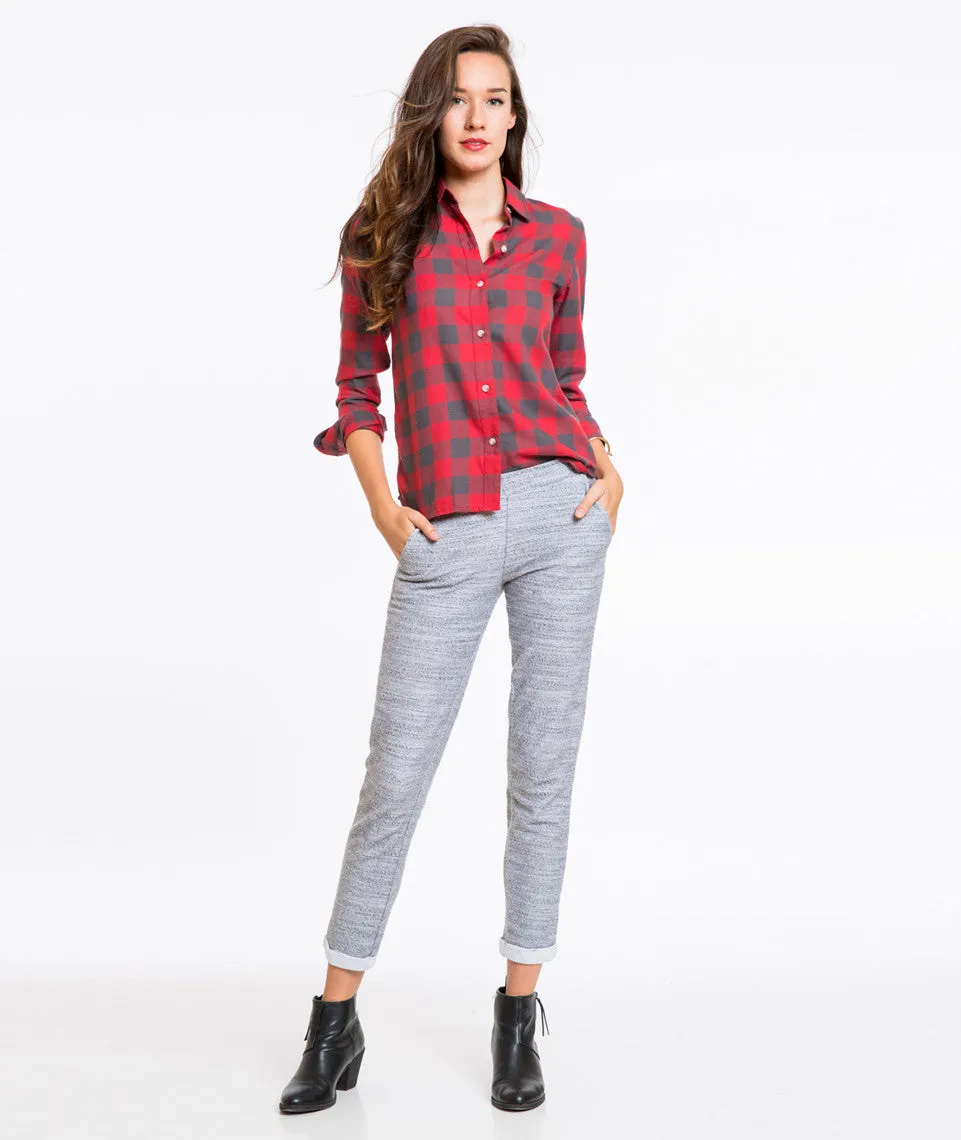 The Ellie Boucle Trousers sold by Marine Layer product image thumbnail 3