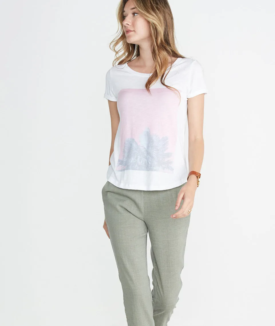 Palm Printed Boyfriend Tee sold by Marine Layer product image thumbnail 2