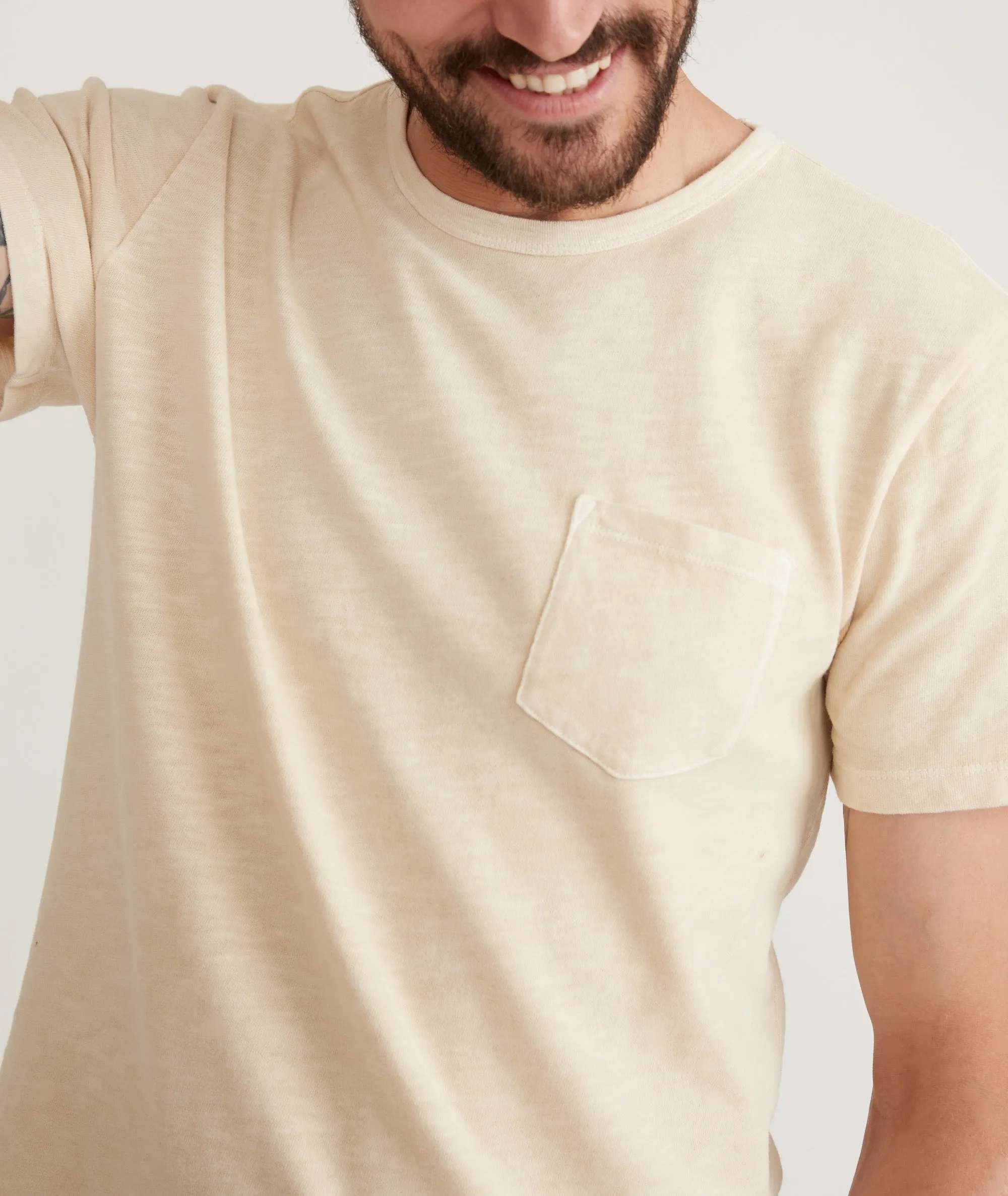 Vintage Heavy Slub Pocket Tee sold by Marine Layer product image thumbnail 3