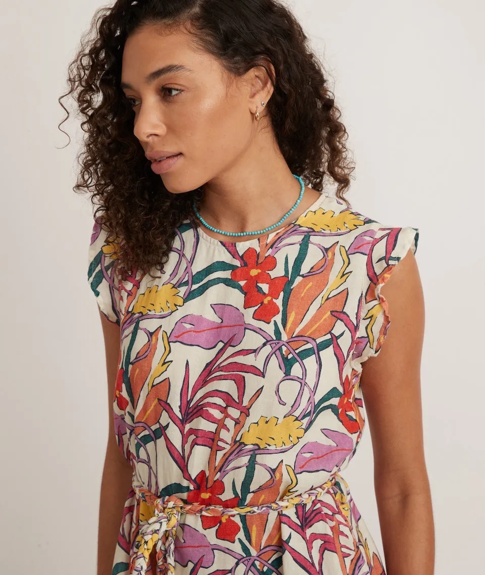 Laney Mini Dress in Tropical Floral sold by Marine Layer product image thumbnail 5