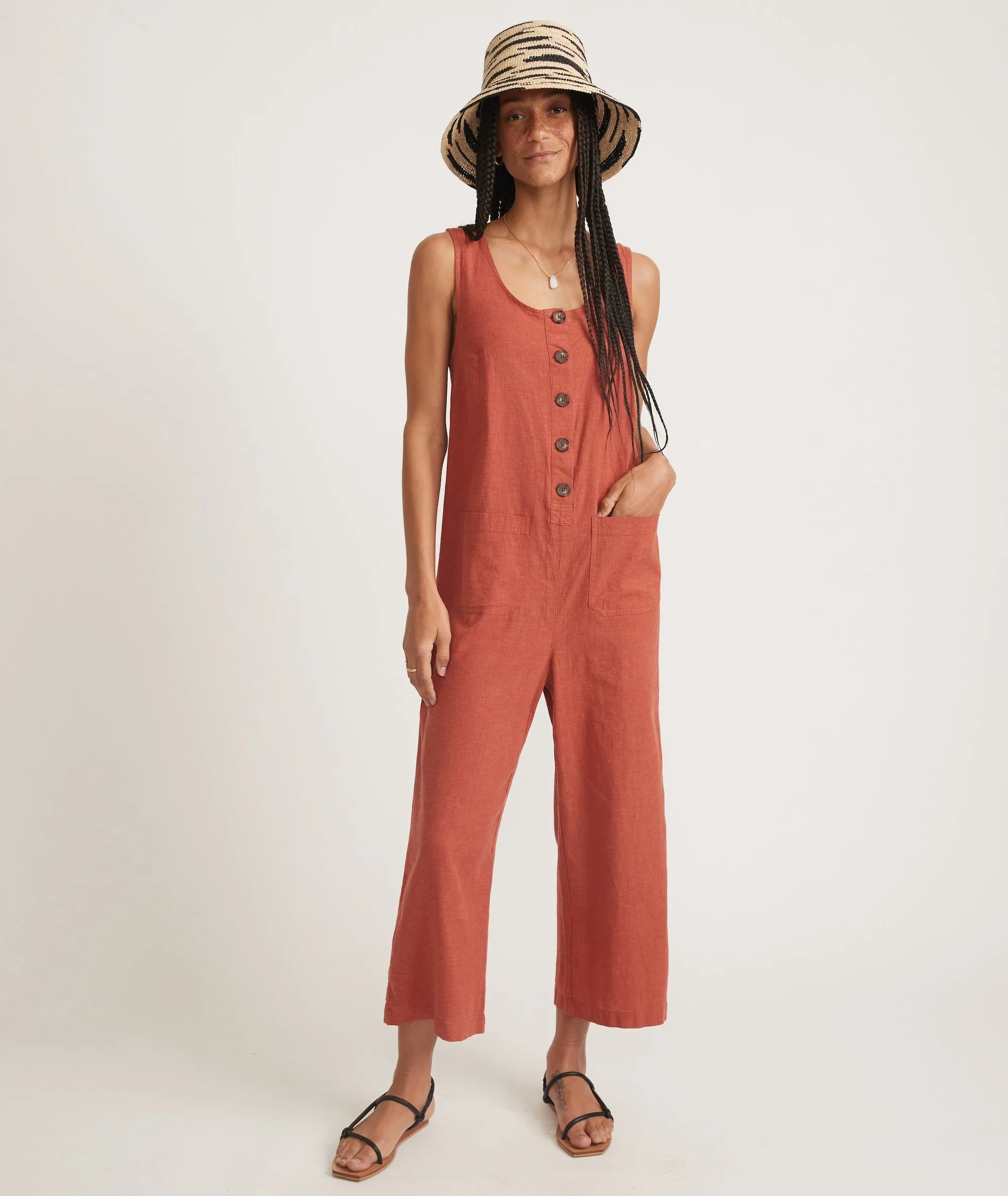 Sydney Beach Jumpsuit sold by Marine Layer