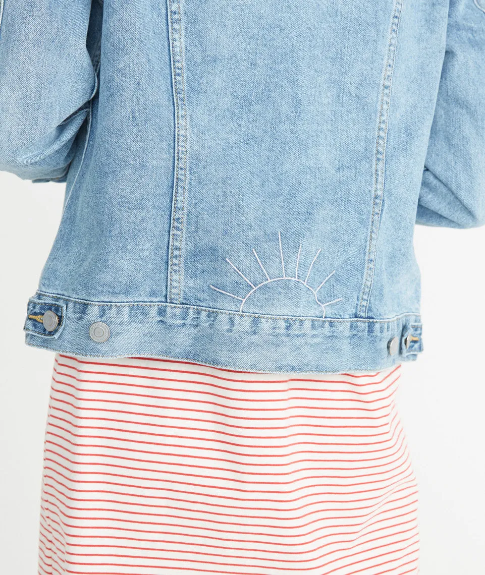 Kate Denim Jacket sold by Marine Layer product image thumbnail 3