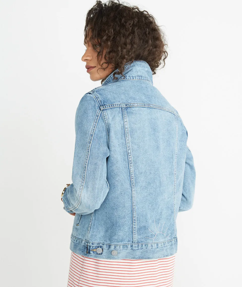 Kate Denim Jacket sold by Marine Layer product image thumbnail 2