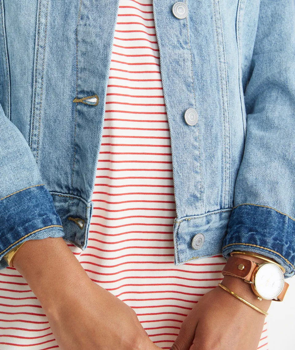 Kate Denim Jacket sold by Marine Layer product image thumbnail 4