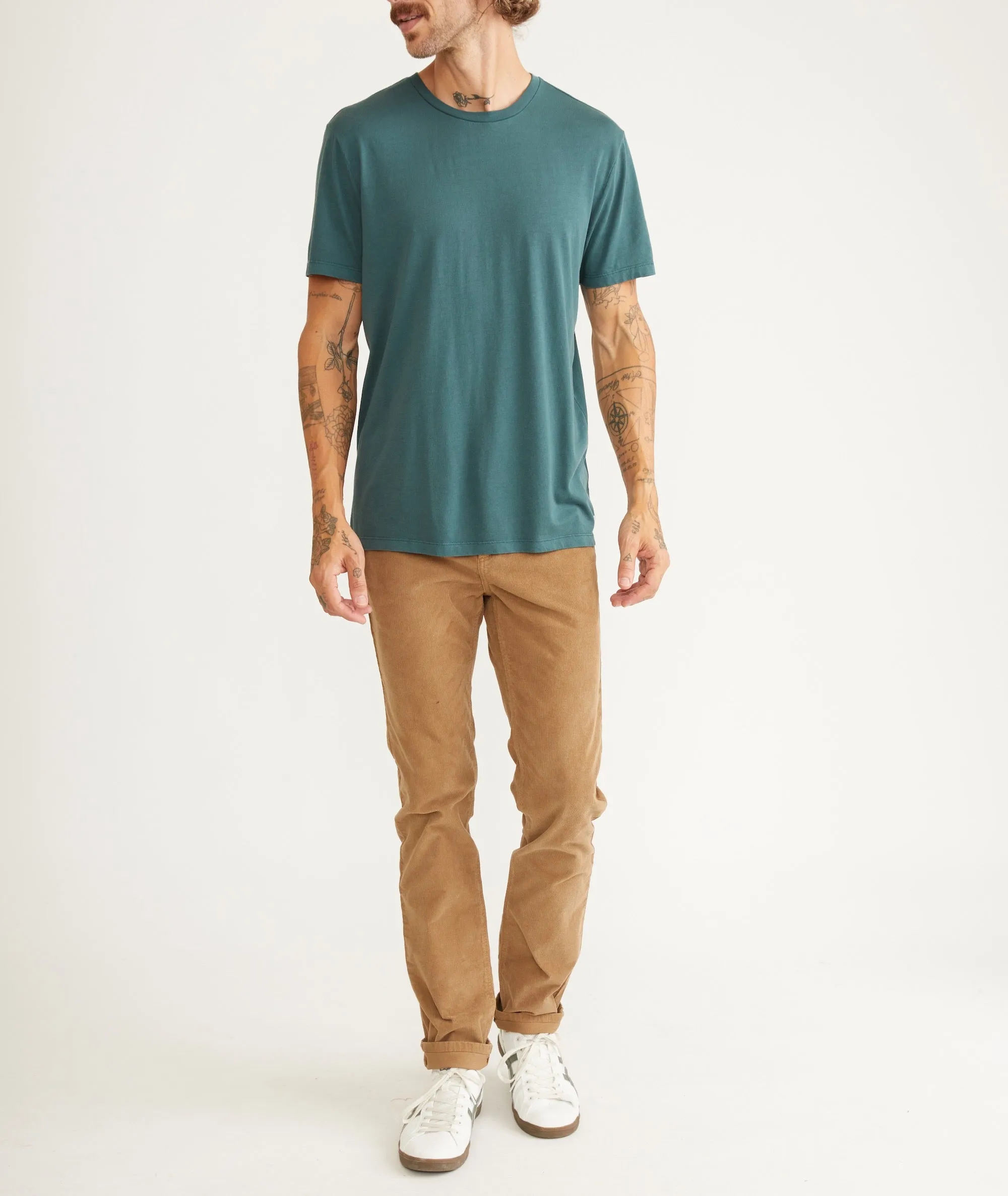 Signature Crew Tee sold by Marine Layer product image thumbnail 4
