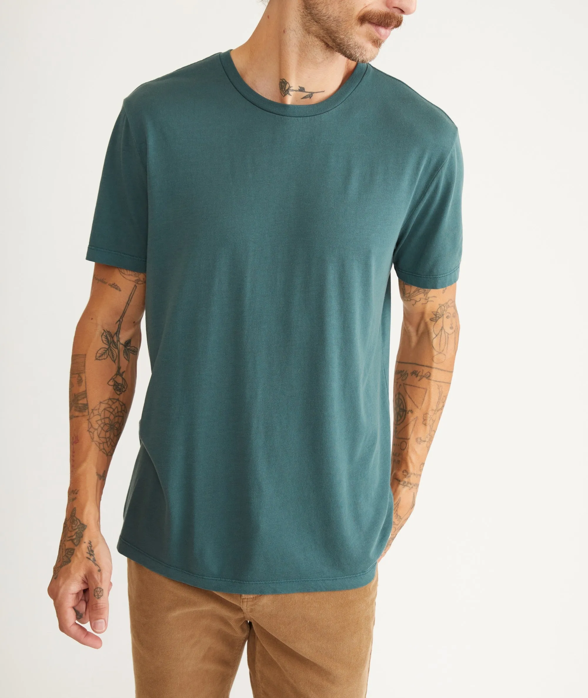 Signature Crew Tee sold by Marine Layer product image thumbnail 2