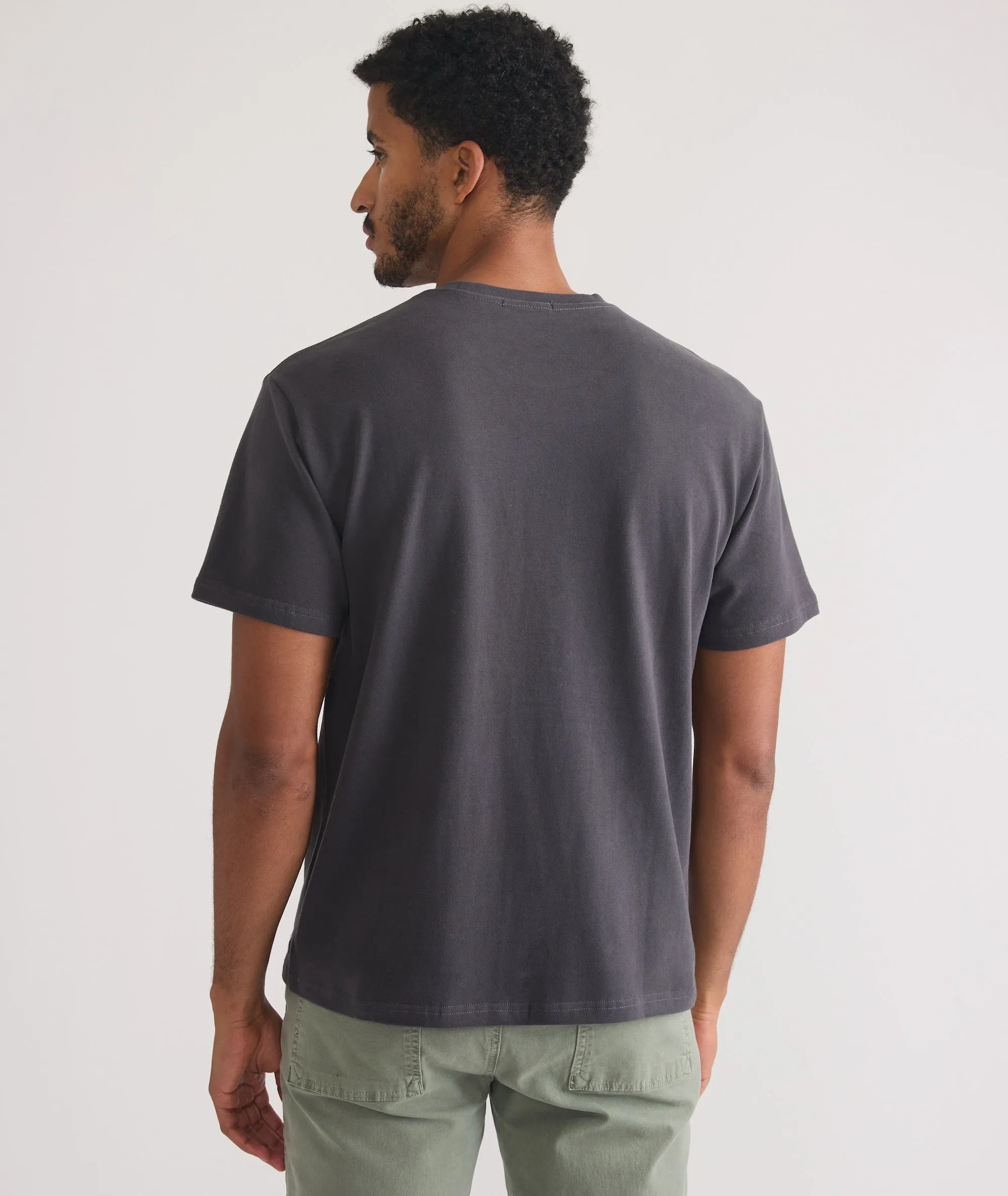 Relaxed Brushed Jersey Tee sold by Marine Layer product image thumbnail 5