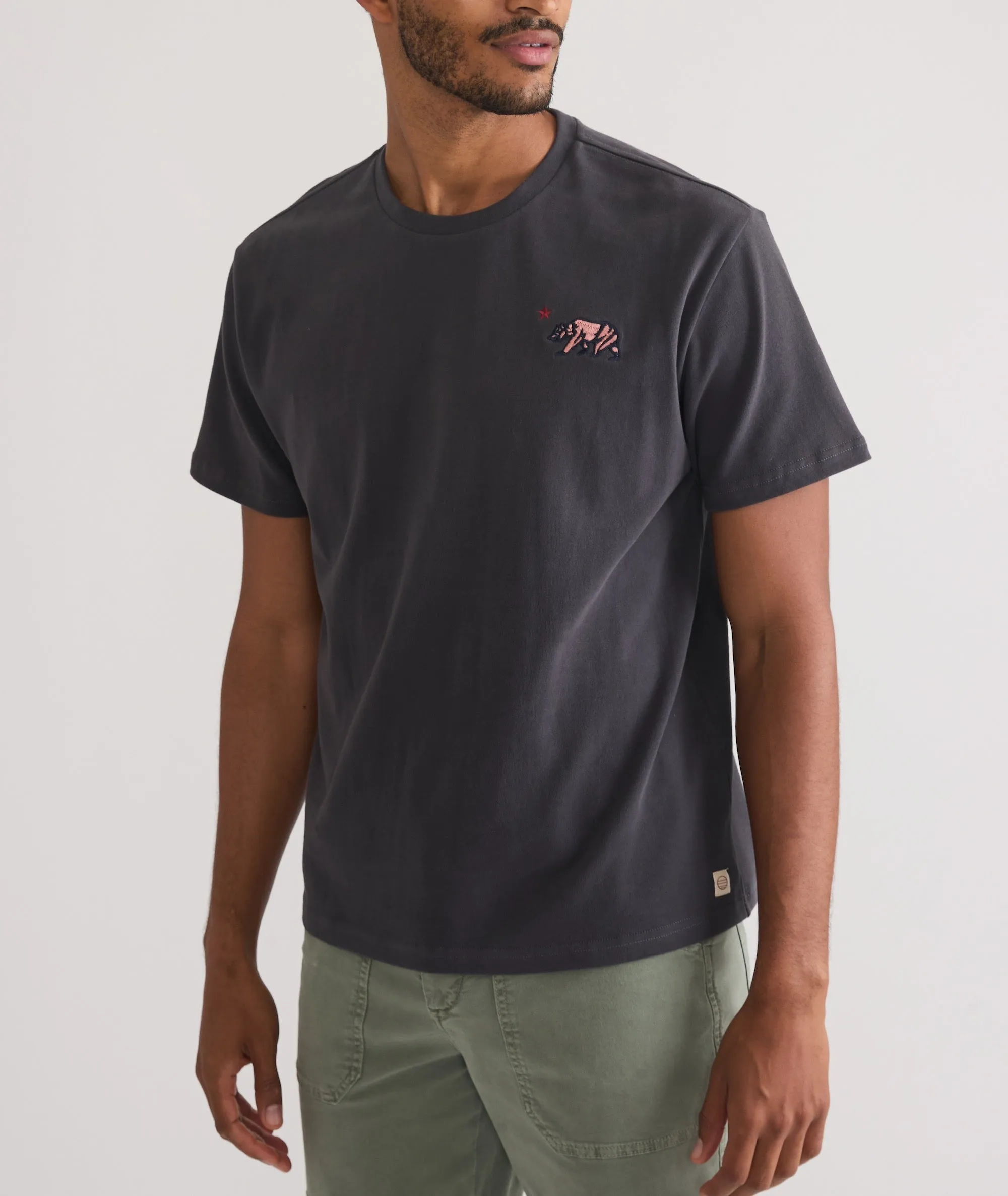 Relaxed Brushed Jersey Tee sold by Marine Layer product image thumbnail 3