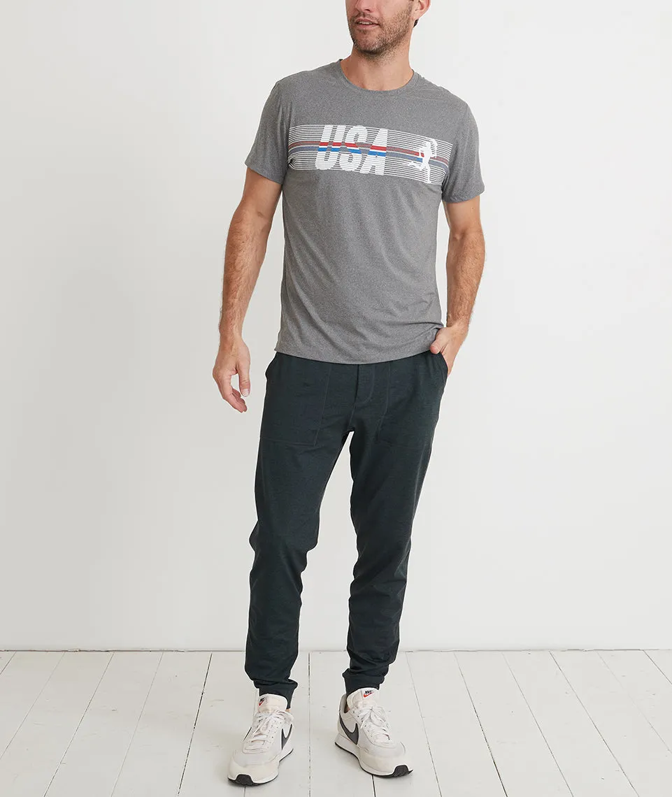 Yoga Jogger in Dark Grey sold by Marine Layer product image thumbnail 3