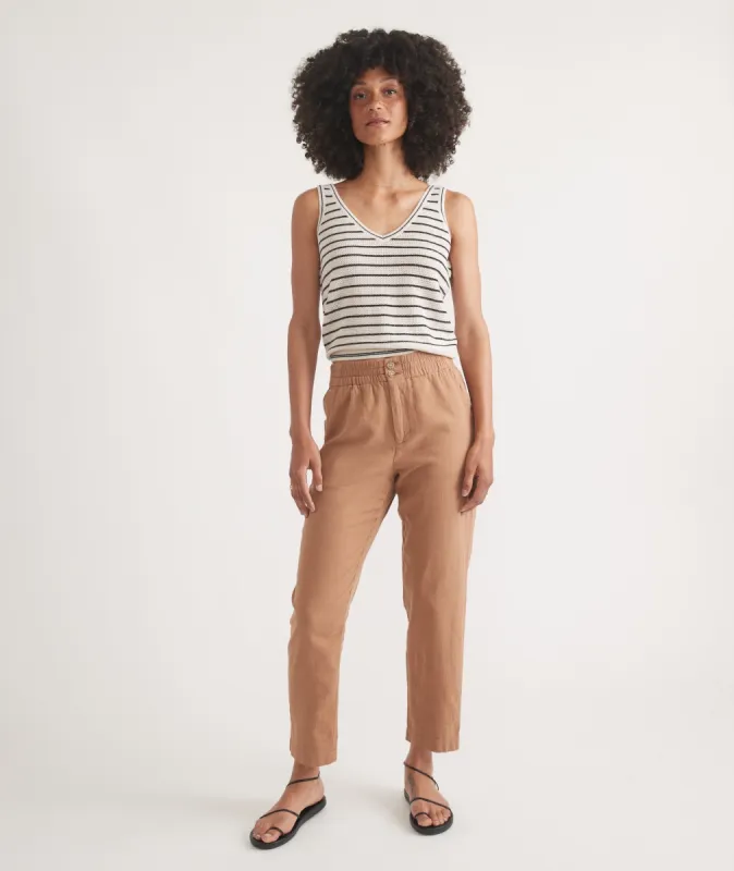 Elle Relaxed Crop Pant sold by Marine Layer