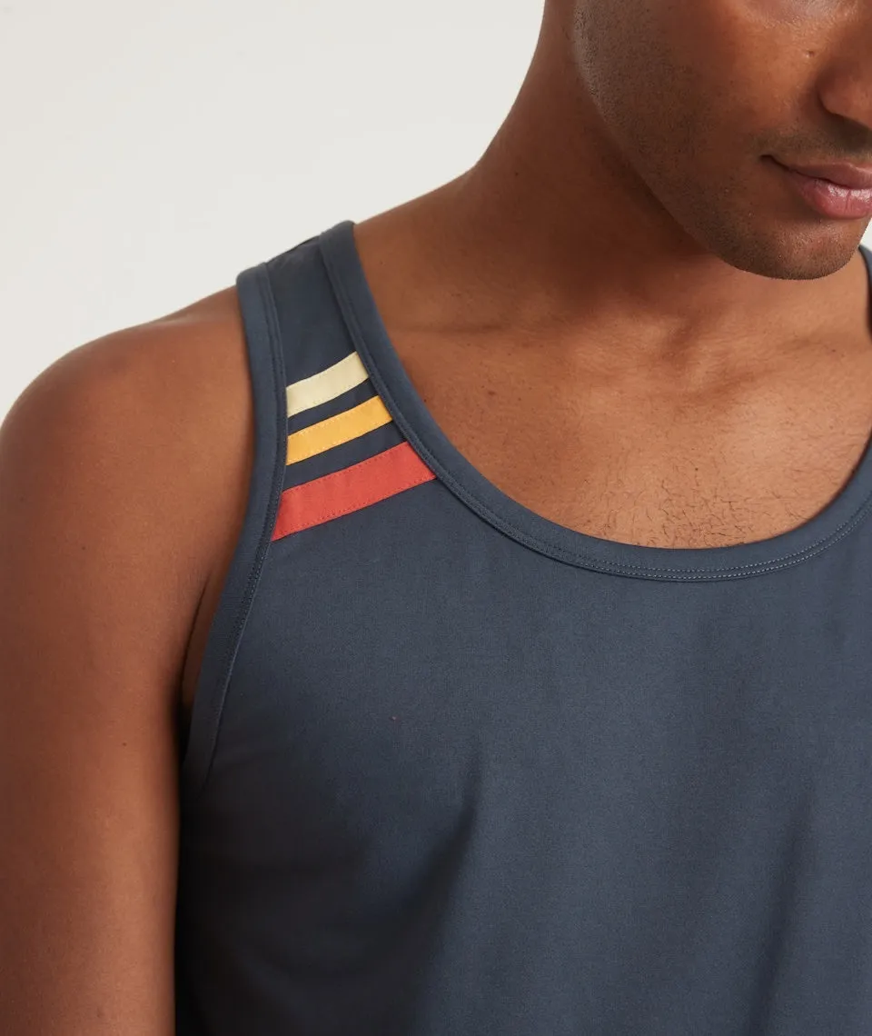 Sport Tank in Midnight Navy sold by Marine Layer product image thumbnail 4