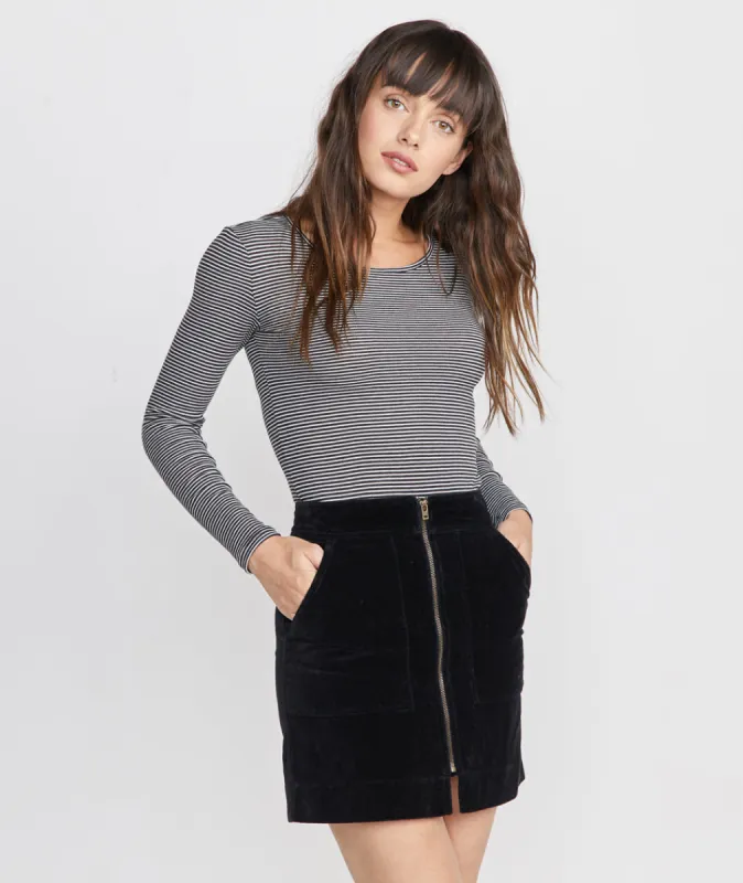 Mallory Mini Skirt sold by Marine Layer