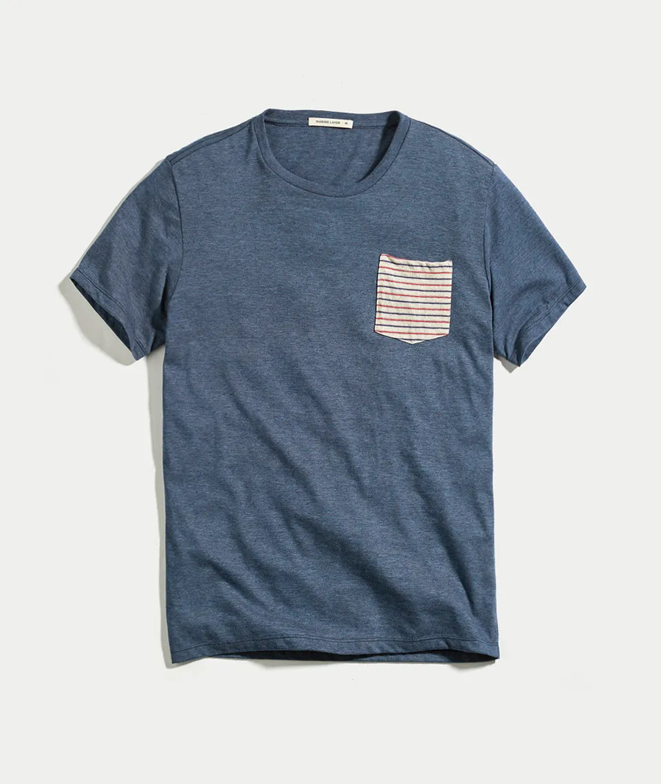 Granger Pocket Tee sold by Marine Layer